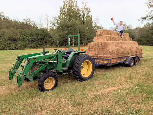 equipment for haying on the farm