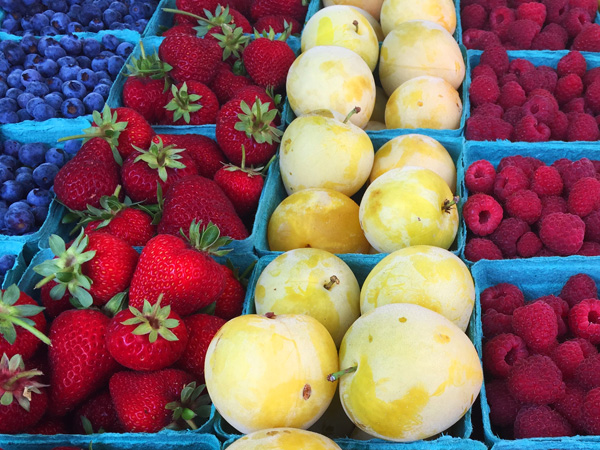 fruit and berries
